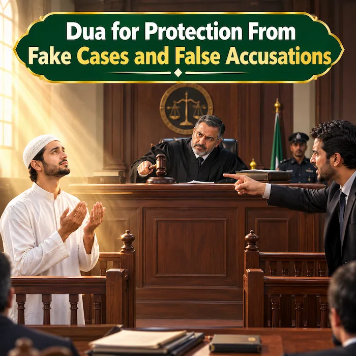 Dua for Protection From Fake Cases and False Accusations