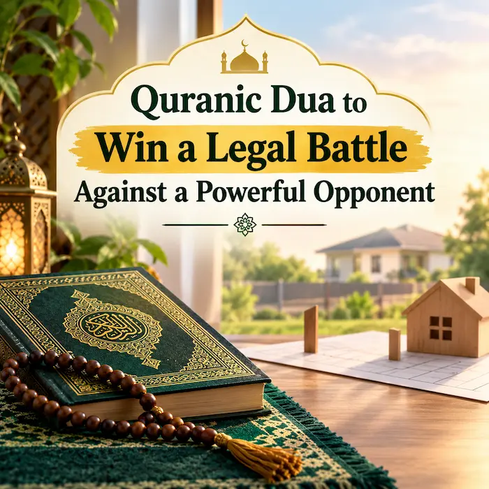 Dua to Win a Legal Battle Against a Powerful Opponent