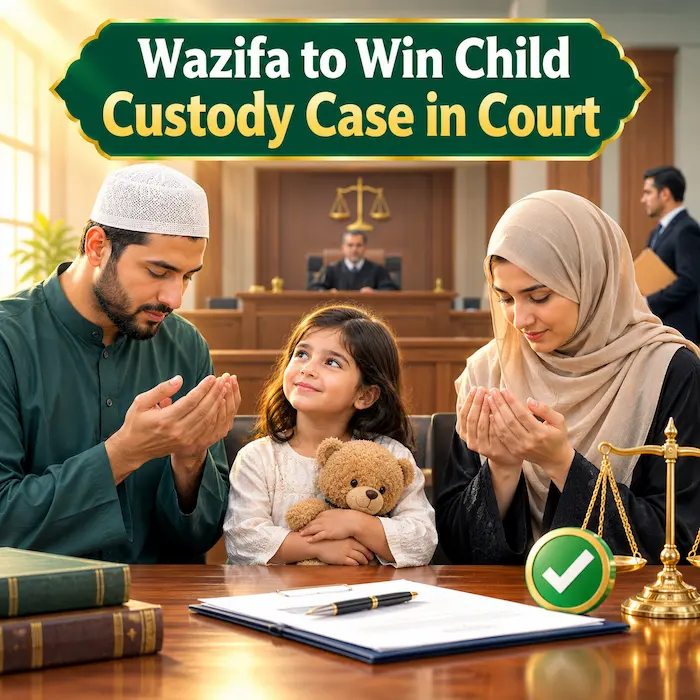 Effective Wazifa to Win Child Custody Case in Court