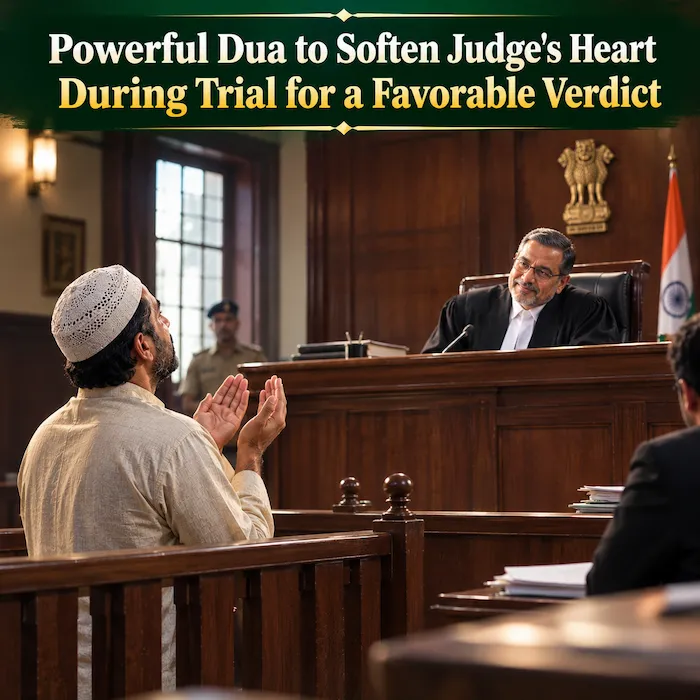 Powerful Dua to Soften Judge's Heart During Trial