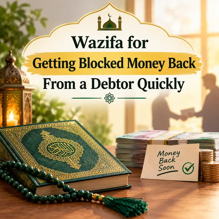 Wazifa for Getting Blocked Money Back From a Debtor Quickly