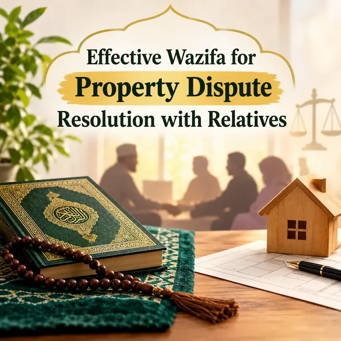 Wazifa for Property Dispute Resolution with Relatives